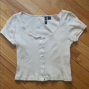 Crop top short sleeve